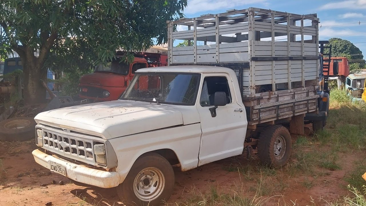 Ford f-100 ano 1979 à venda no ferro velho Cunha valor 35.000