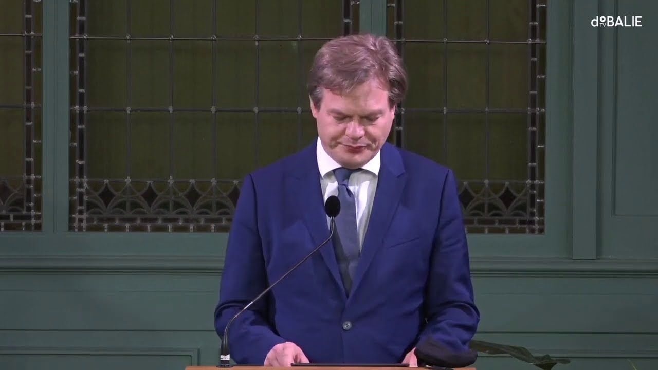 Pieter Omtzigt lezing bij De Balie - tien voorstellen voor meer macht en tegenmacht in Nederland