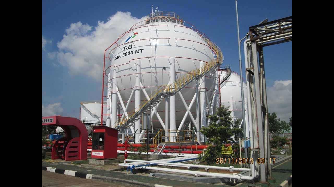 LPG Cilacap   Spherical Tank 3000MT Construction