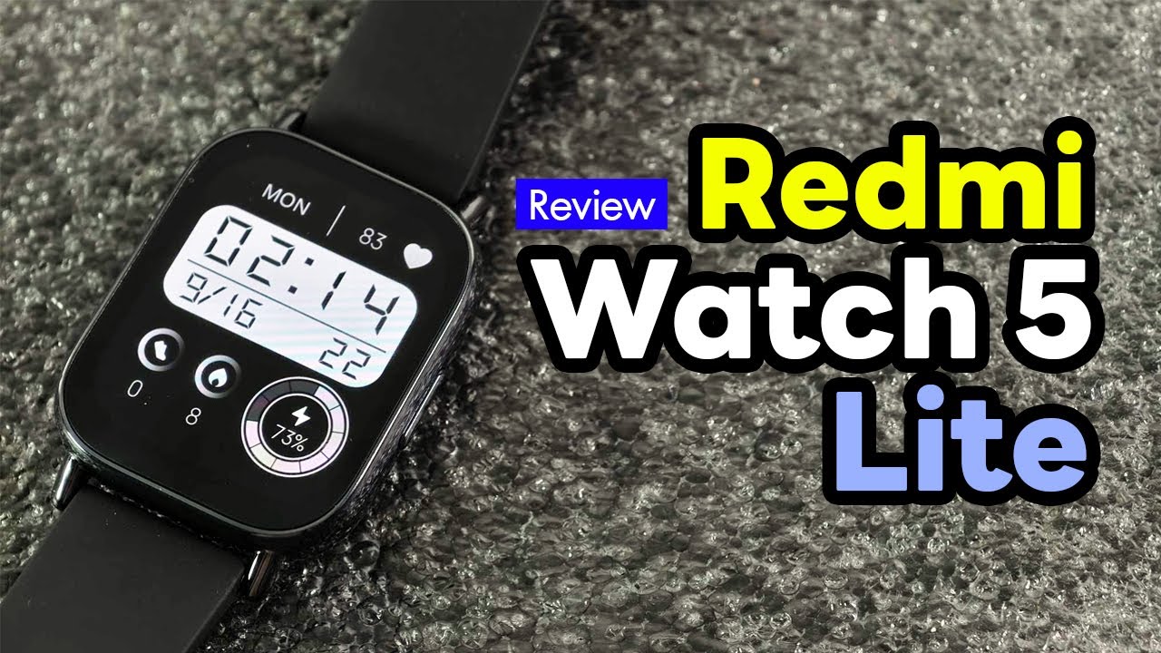 รีวิว Redmi Watch 5 Lite สุขภาพดี จอใหญ่ GPS ในตัว รับสายโทรได้ 1,650 บาท