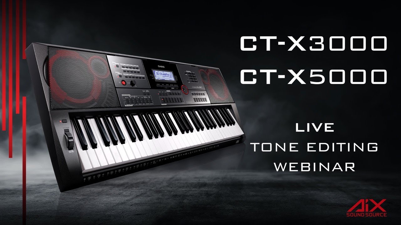 CT-X3000 / CT-X5000 Tone Editing