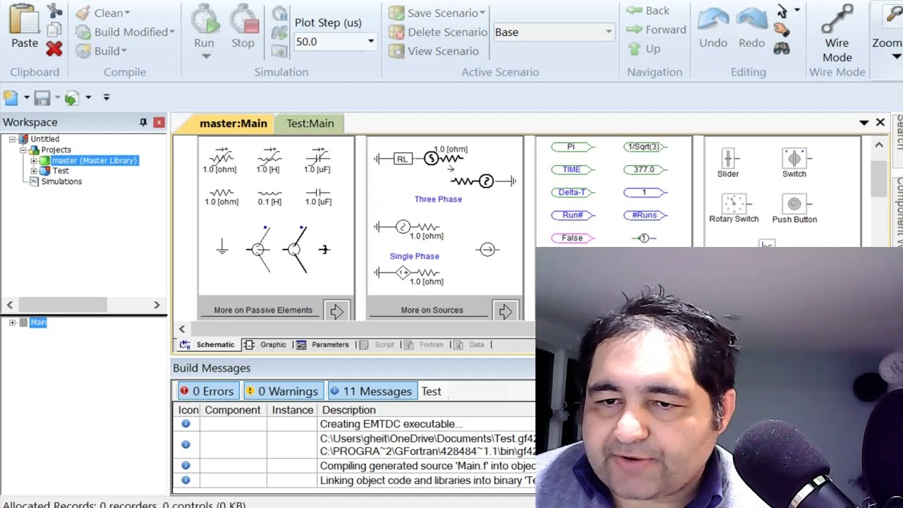 Learn PSCAD(Power system simulation software) : step #2 (Measurement and graphs)