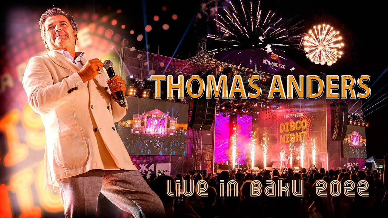 Thomas Anders live in  Baku full version - Томас Андерс в Баку - Sea Breeze Disco Night 02 sep 2022