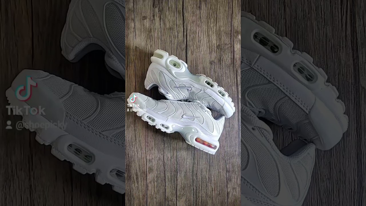 Nike Air Max Plus TN Triple white 64.99 Ross #flipping #sneakerheads #ootd #trending #shoe #outlet