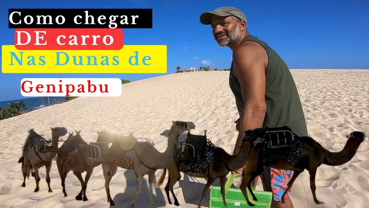 COMO chegar com seu CARRO próprio nas Dunas de Genipabu de Natal RN ,sem Buggy