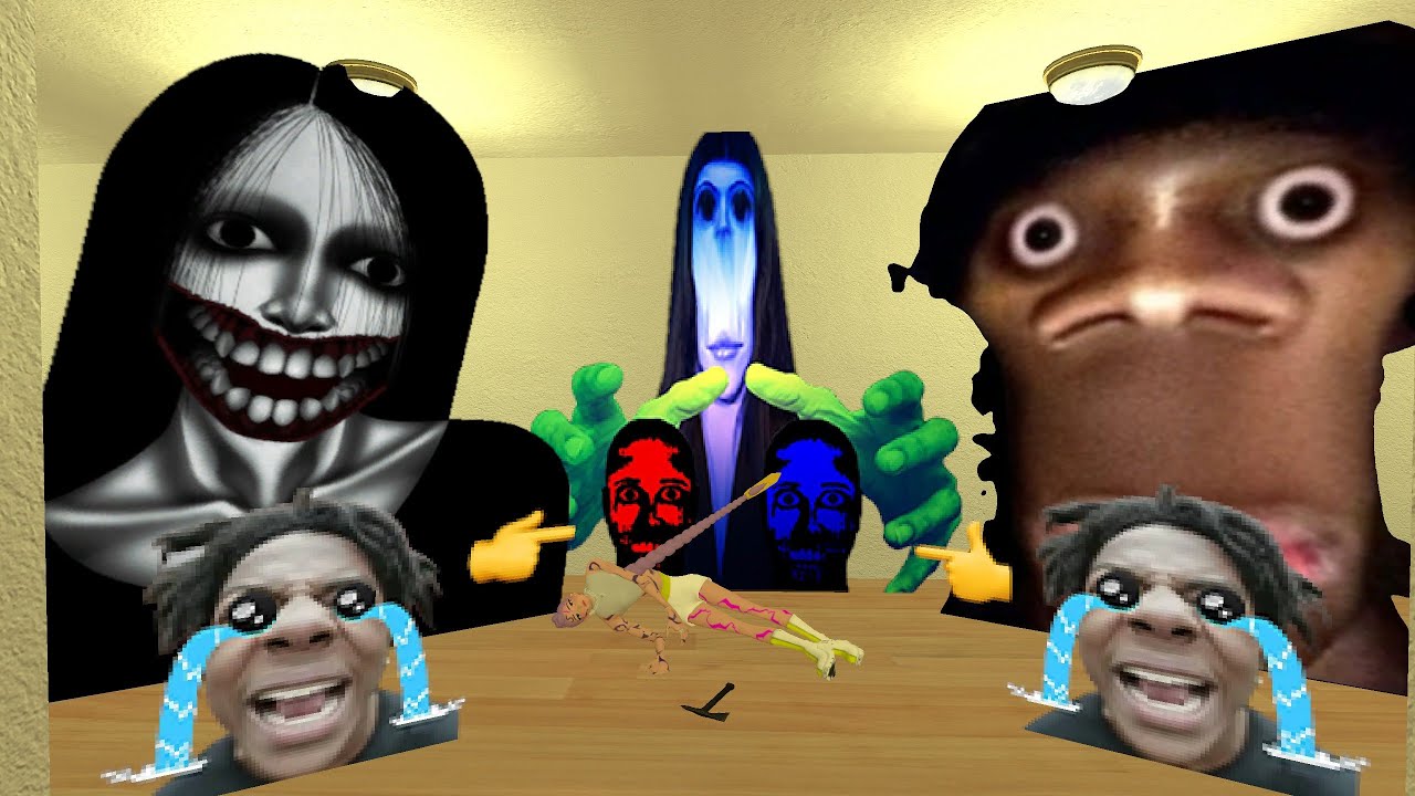 Rosalía Bizcochito, Hi My Name Is Aughh And Kuchisake Onna – Nextbot Chase in Garry’s Mod (Horror)