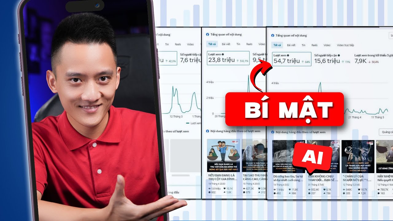 B&iacute; mật hệ thống AI gi&uacute;p Topmax x&acirc;y fanpage 100 triệu view 1 th&aacute;ng | Series hướng dẫn kiếm tiền AI