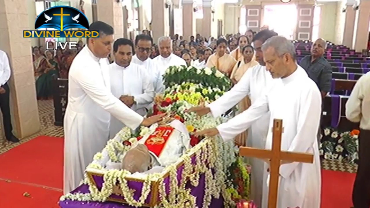 Funeral Ceremony Of Very Rev. Fr. Patrick Rodrigues, Director of Fr Muller Charitable Institutions