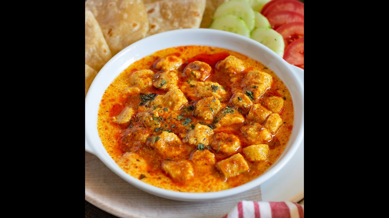 Jain Gatte Ki Sabji (Authentic recipe)