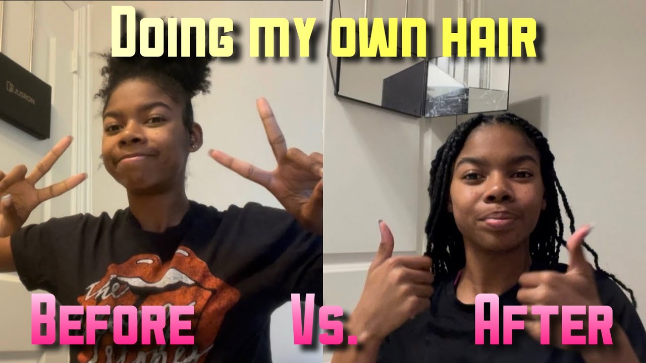Doing My Hair | Before vs. After 💗