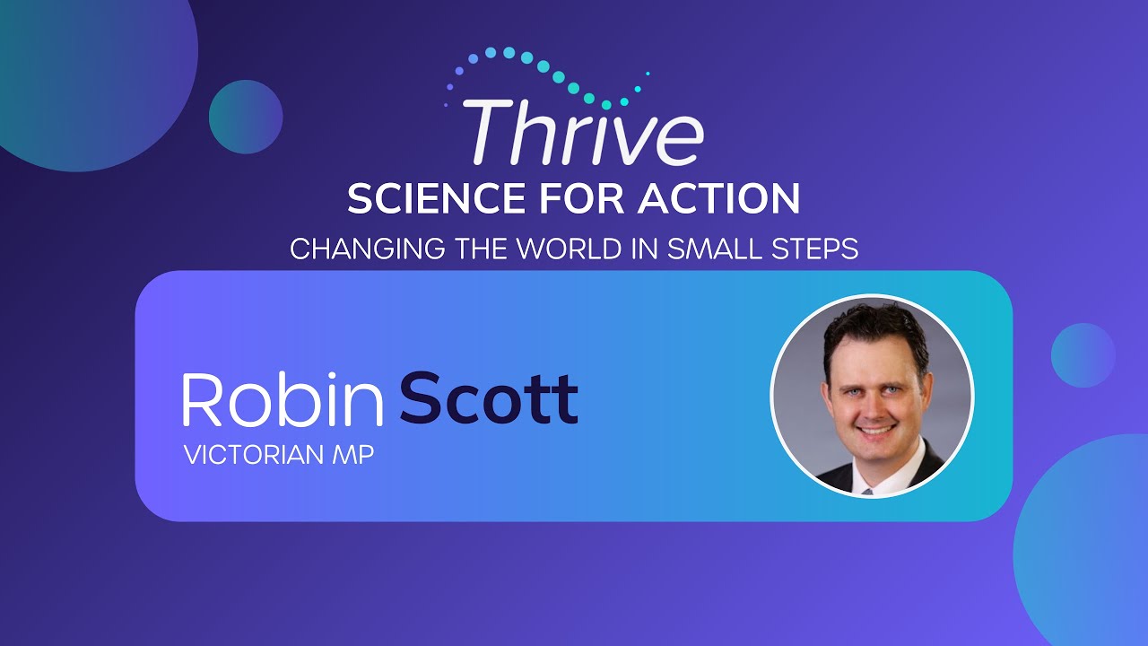 Science For Action  |  Victorian MP Robin Scott