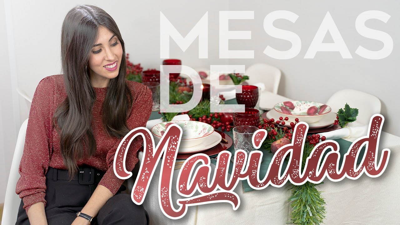 4 Mesas de Navidad 2020 | Decoración