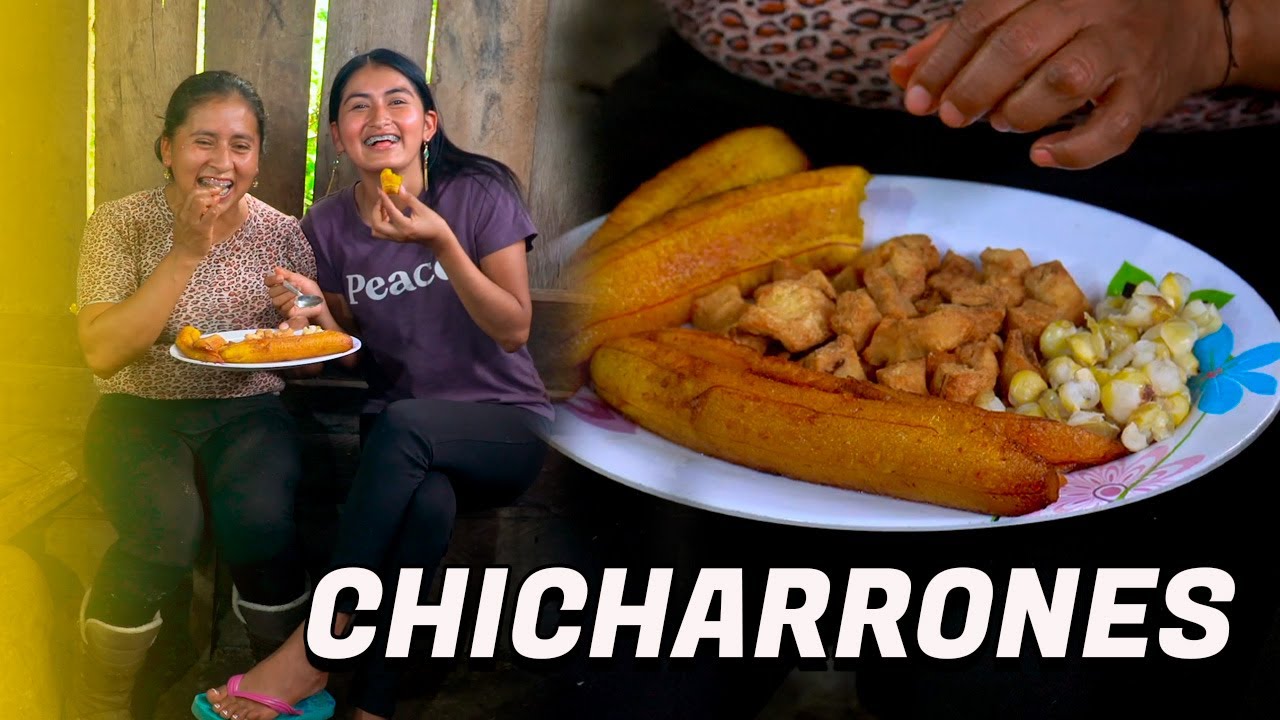 Ricos chicharrones al estilo de Doña viky