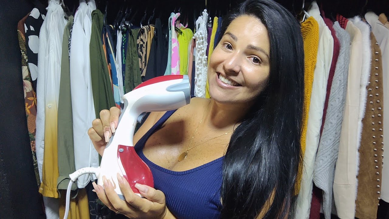 A MELHOR COMPRA QUE FIZ - PASSAR ROUPA DIRETO NO CABIDE - VAPORIZADOR MARAVILHOSO BLACK DECKER