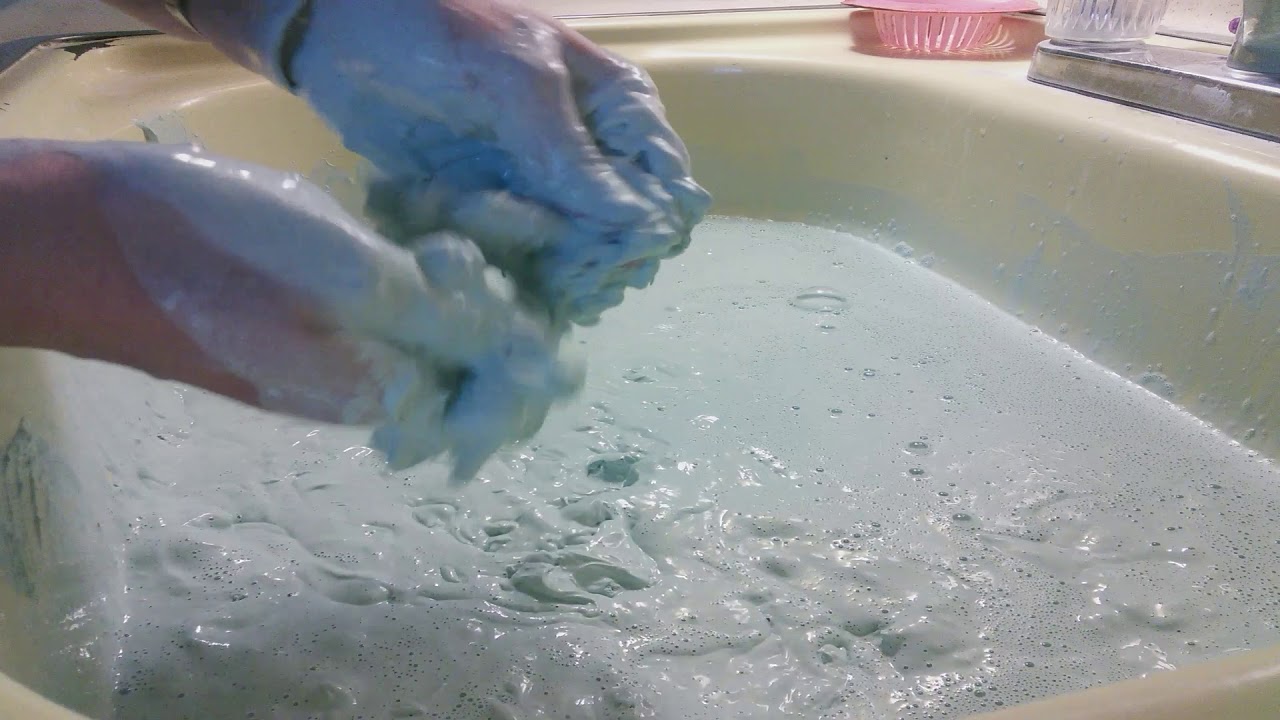 Comet, Ajax and Pinesol Crumbles to Paste (No Sponges)
