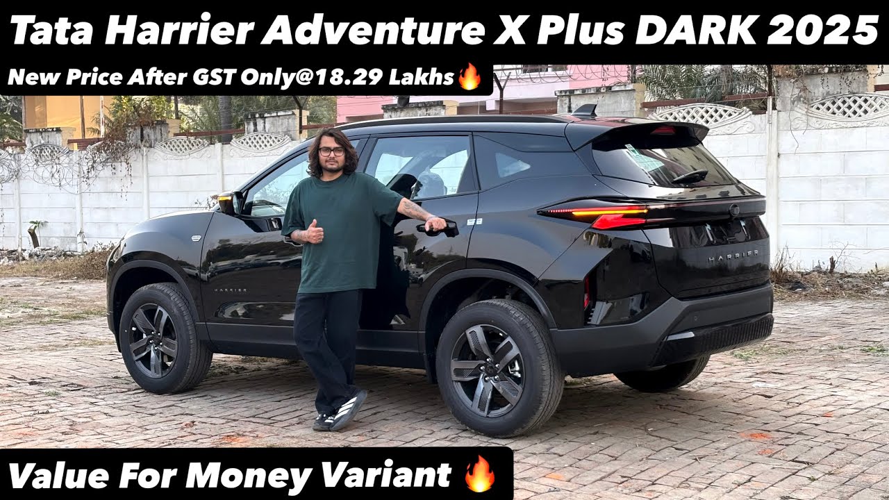 New Tata Harrier Adventure X Plus DARK 2025 | SECOND TOP MODEL ONLY@18.29 LAKHS | Full review 😍🔥
