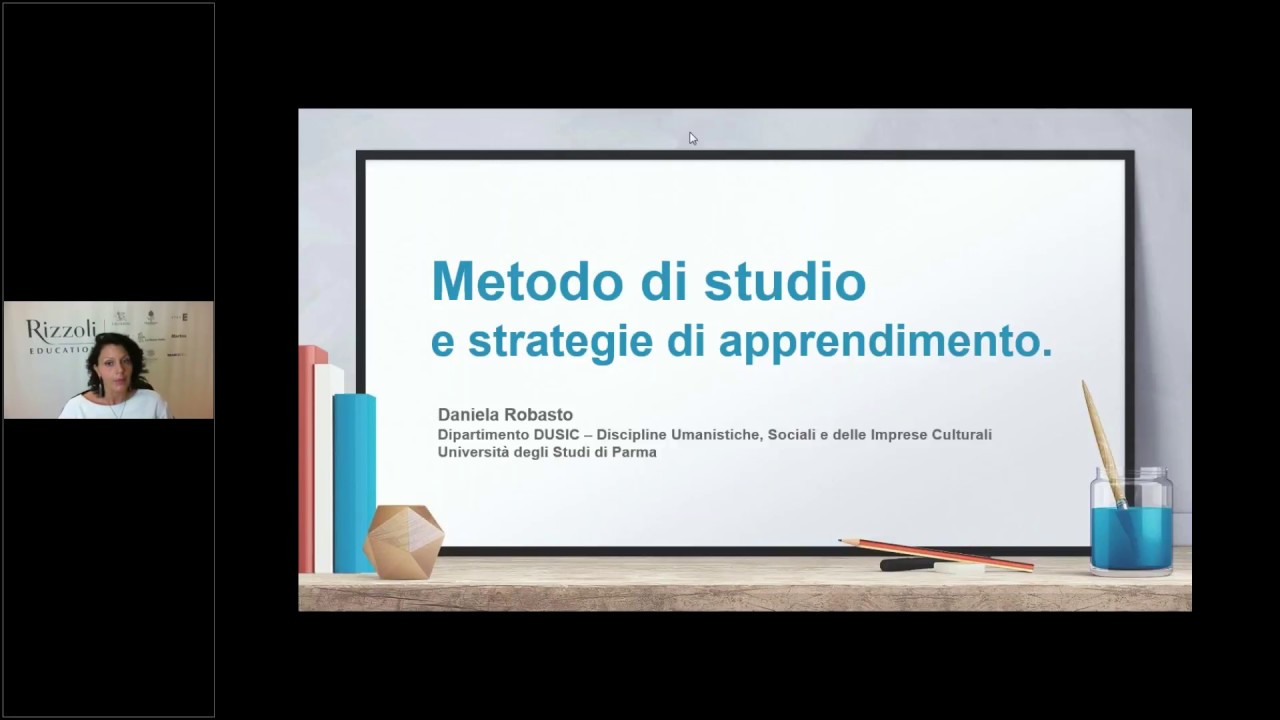Webinar INSEGNARE IL COMPORTAMENTO STRATEGICO NELLO STUDIO con Daniela Robasto