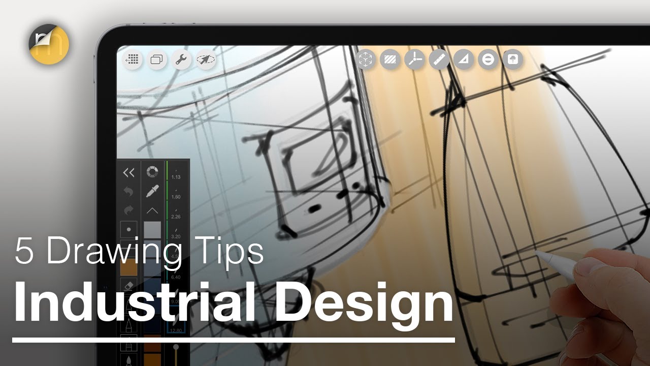 How to Draw: 5 iPad Drawing Tips for Industrial Design that will Change Your Life