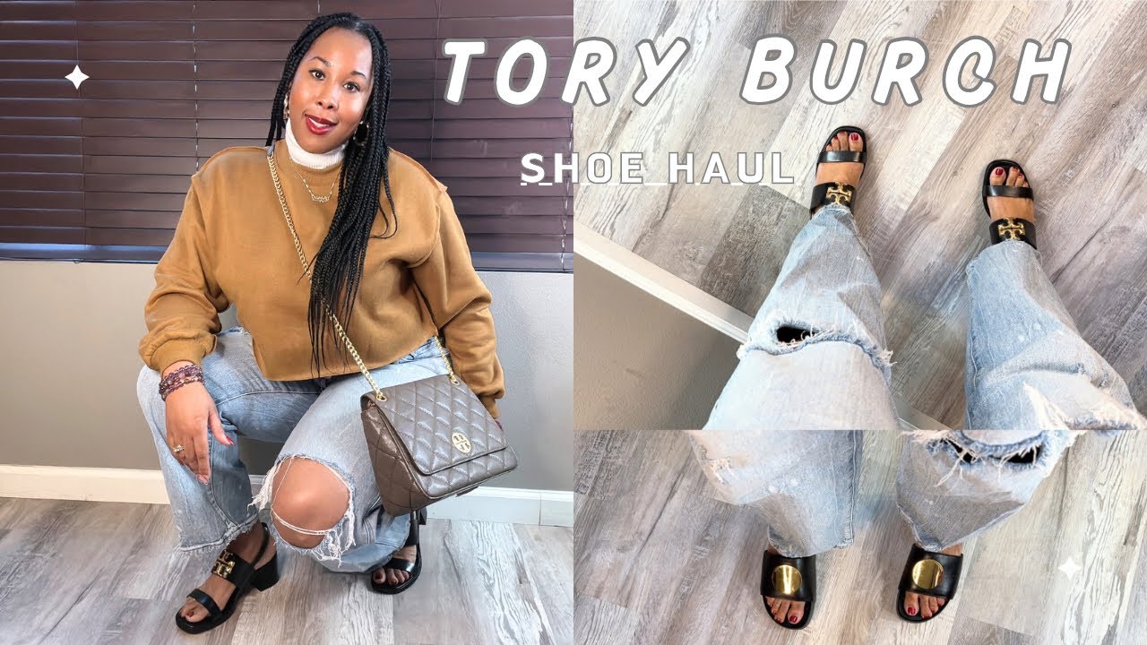 TORY BURCH MINI SHOE HAUL / TRY ON #fashion #review