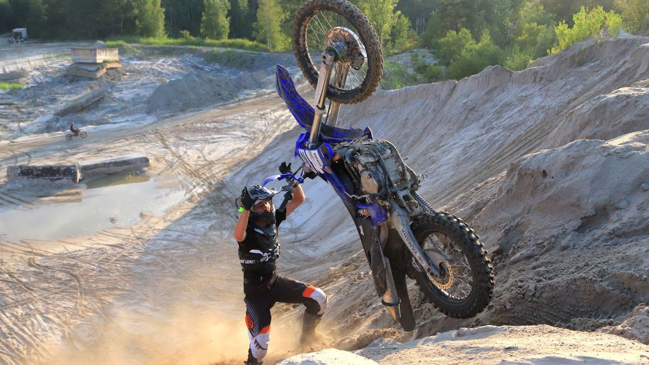 📢ZACIERAMY TŁOKI na  Żwirownii Piaseczno 🔥 Enduro Hill Climb
