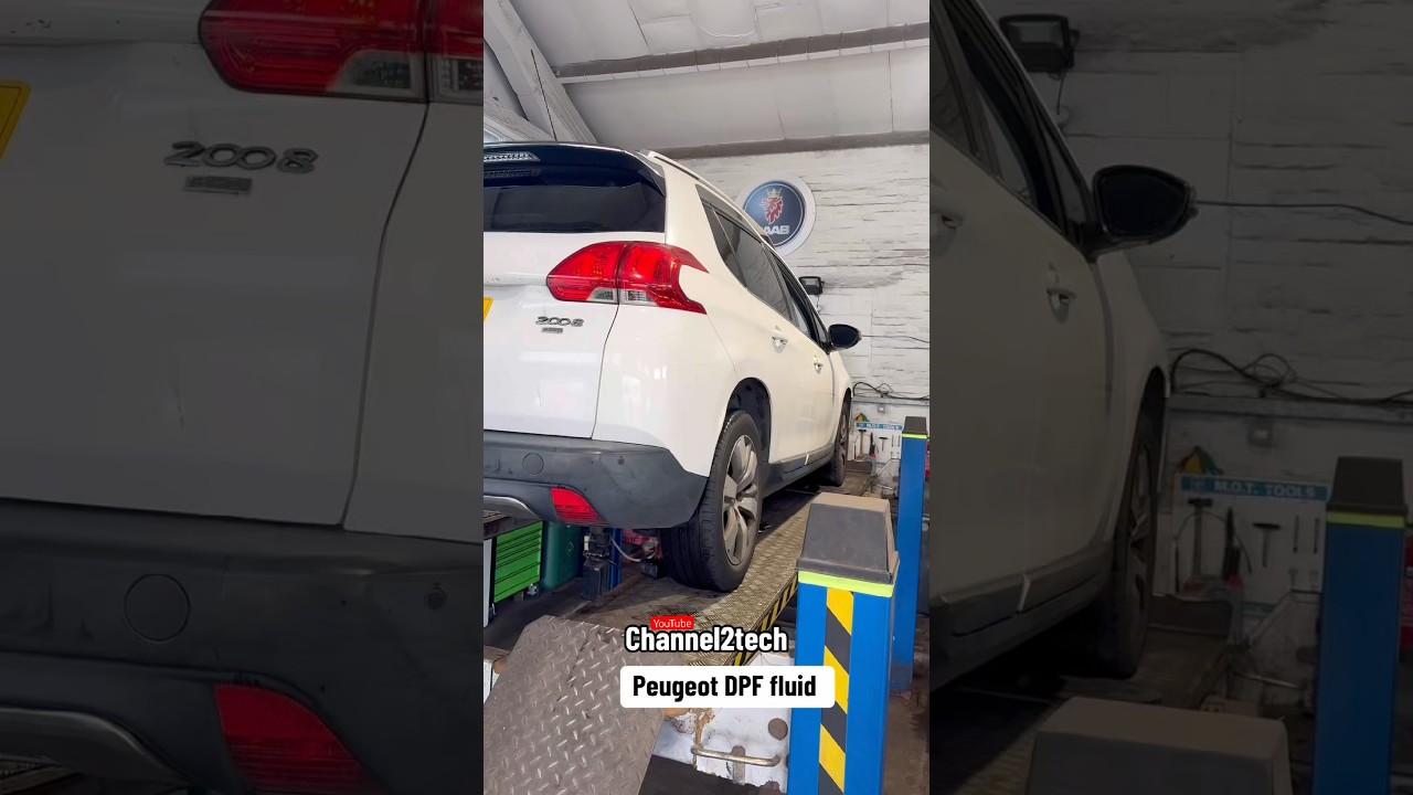 Замена/долив сажевого фильтра Peugeot #гараж #ремонт #автомобили #инструменты #механик #сделай сам