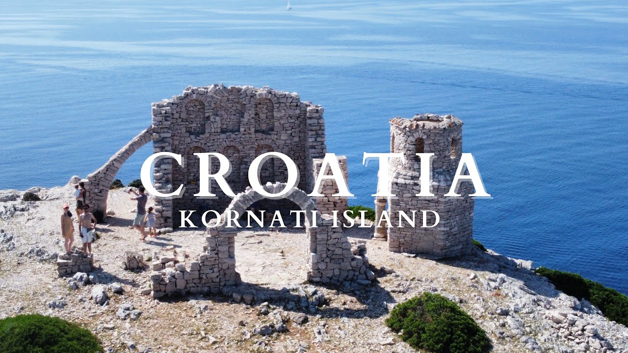 🏛️ Ruins of Mana | Drone View | Kornati Islands | Croatia | Hidden Historical Site