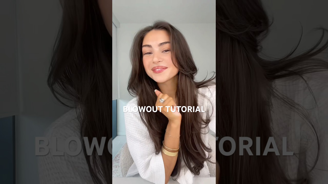 blowout routine🎀🫶🏻 ALL products & brush are on my storefront in &ldquo;HAIR CARE&rdquo;  #hairtutorial #hair