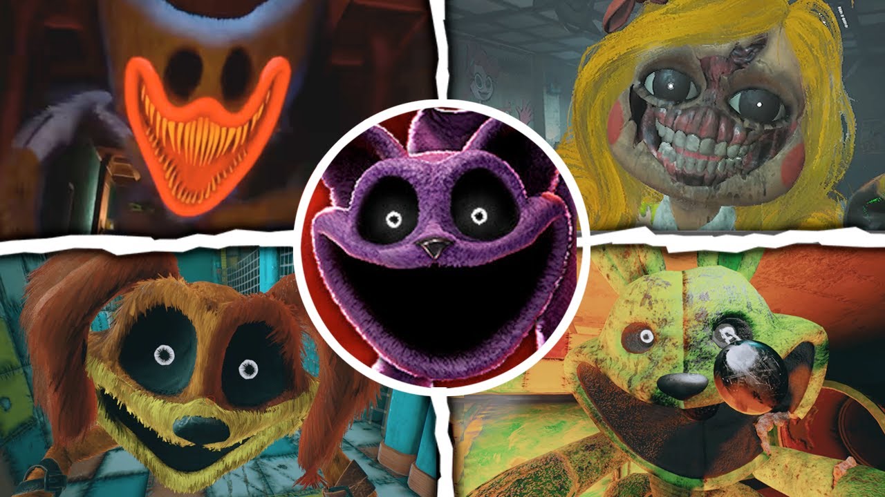 Poppy Playtime: Chapter 3 - ALL BOSSES + ENDING