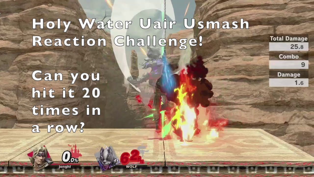 The Belmont Uair Usmash challenge video!