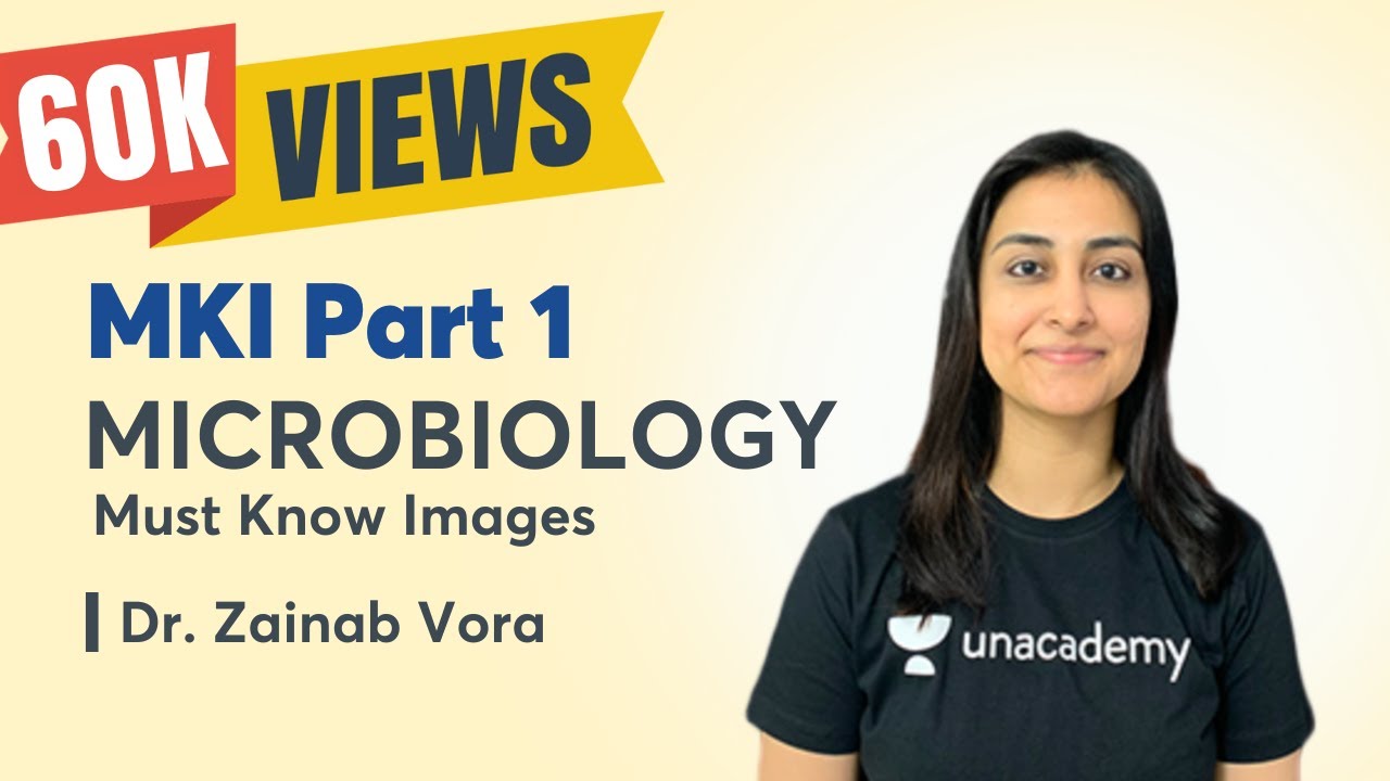 MKI - Must Know Images with Dr. Zainab Vora | Microbiology