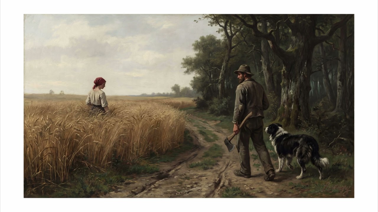 Luminary Frame TV Art | Quiet Countryside Morning | Peaceful Farm Ambience & Nature Sounds