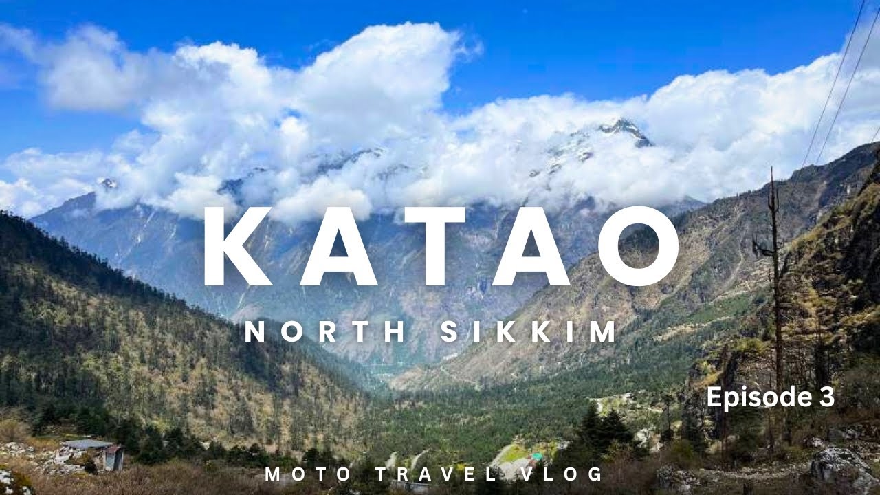 KATAO #northsikkim #katao #lachung #mountains #travel #adventure #biketour #khandawaterfall 