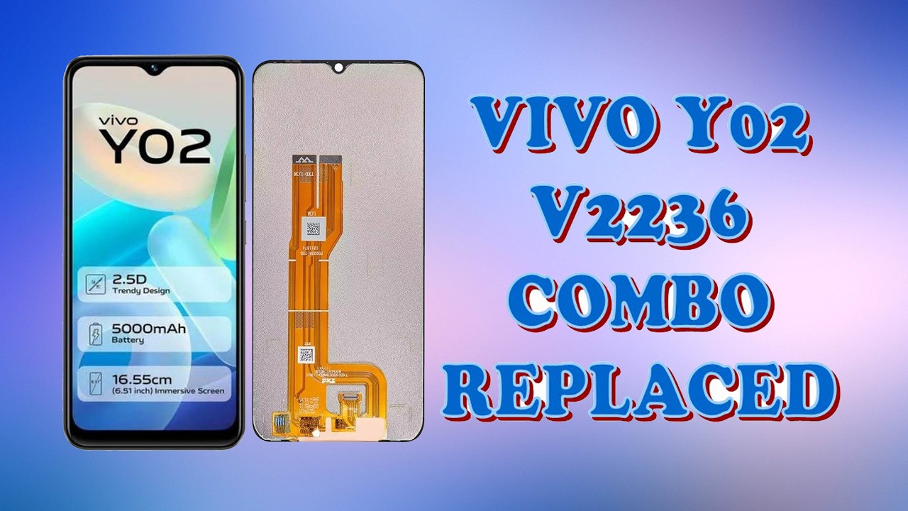 Vivo Y02 V2236 Combo Replace || How to Vivo Y02 Combo Replace || #vivoy02 || #dgenterprise