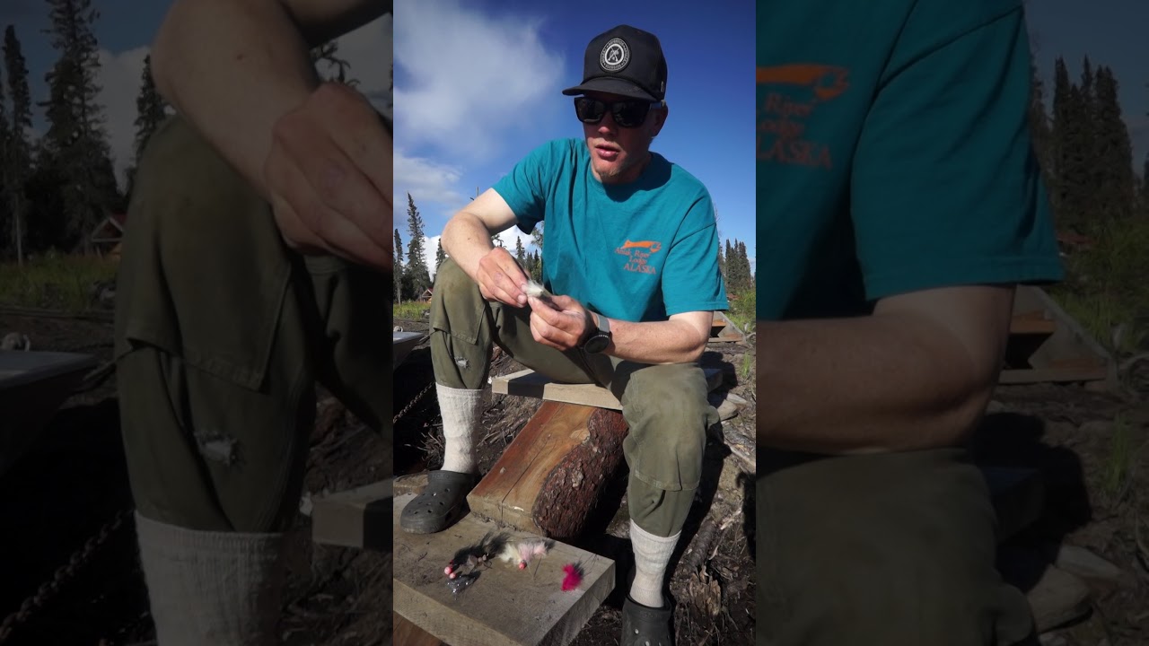 Trout Flies for the Aniak River Alaska