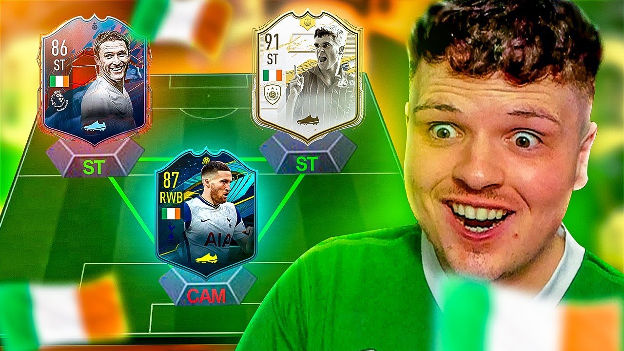 Using the BEST POSSIBLE IRISH team in FIFA!!! #KennyIn