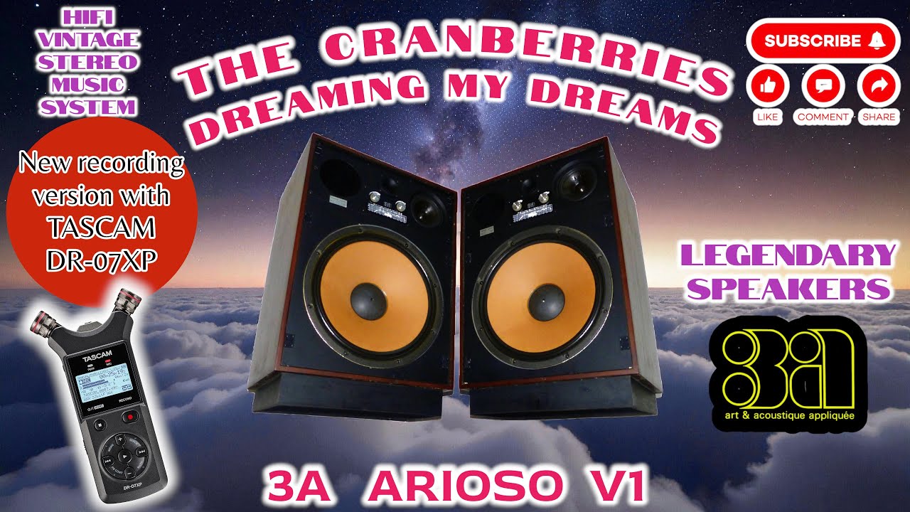 The Cranberries - Dreaming My Dreams / Hi-res Music 32-Bit/96Khz - HiFi Vintage Speakers