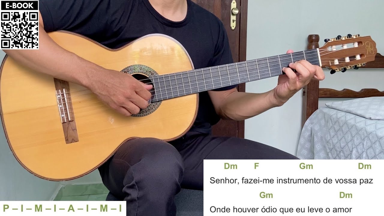 ORAÇÃO DE SÃO FRANCISCO (mais conhecidas) | como tocar no violão [letra e cifra]