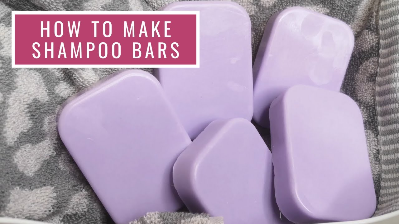 How To Make Melt And Pour Shampoo Bars | Homemade Shampoo Bar Tutorial (With Essential Oils)