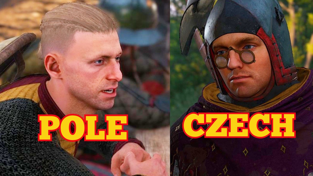 Czech-Polish dialog between Henry and Adder. Kingdom Come Deliverance 2