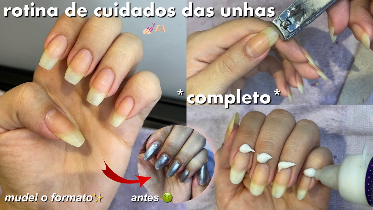 COMO CUIDAR DAS UNHAS PARA FICAREM FORTES E GRANDES💅🏻✨