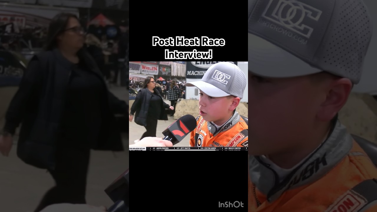 Post Race Interview at the 