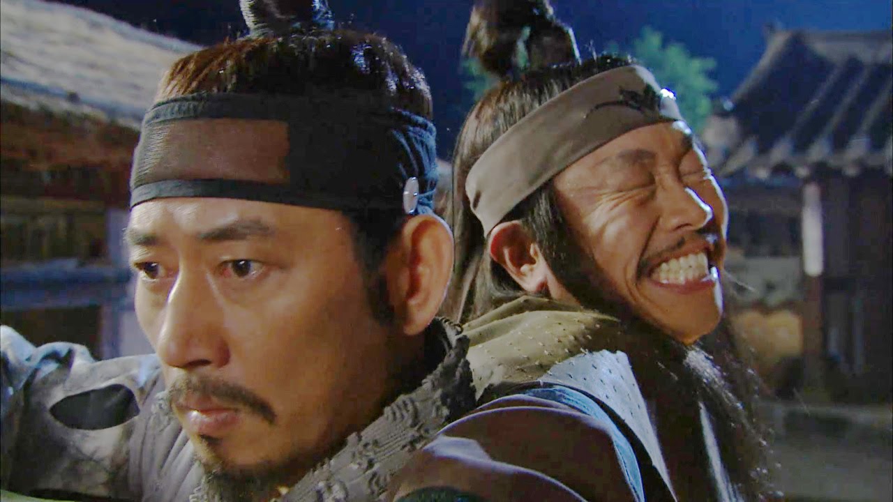 전광렬, 현란한 칼 솜씨로 가볍게 박철민 제압! @무사 백동수 1회 20110704