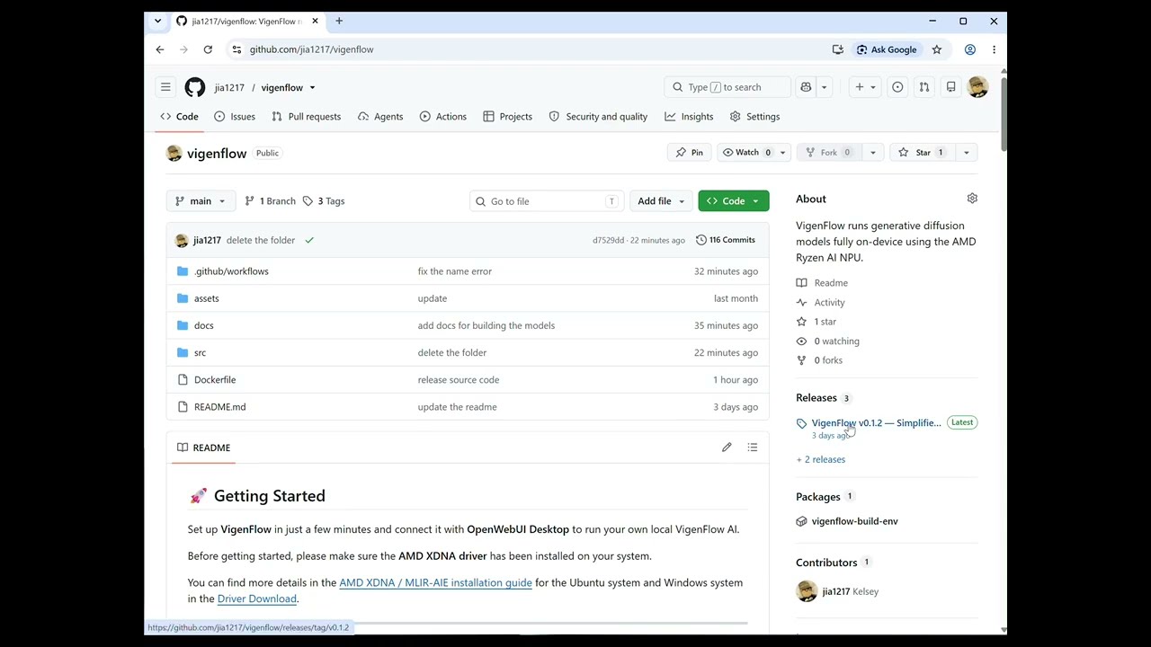 Downloading Vigenflow packages