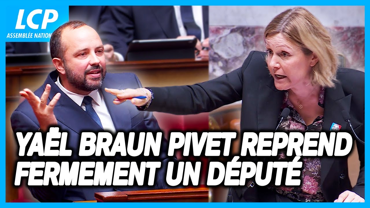 Yaël Braun-Pivet reprend fermement un député - 12/11/2025