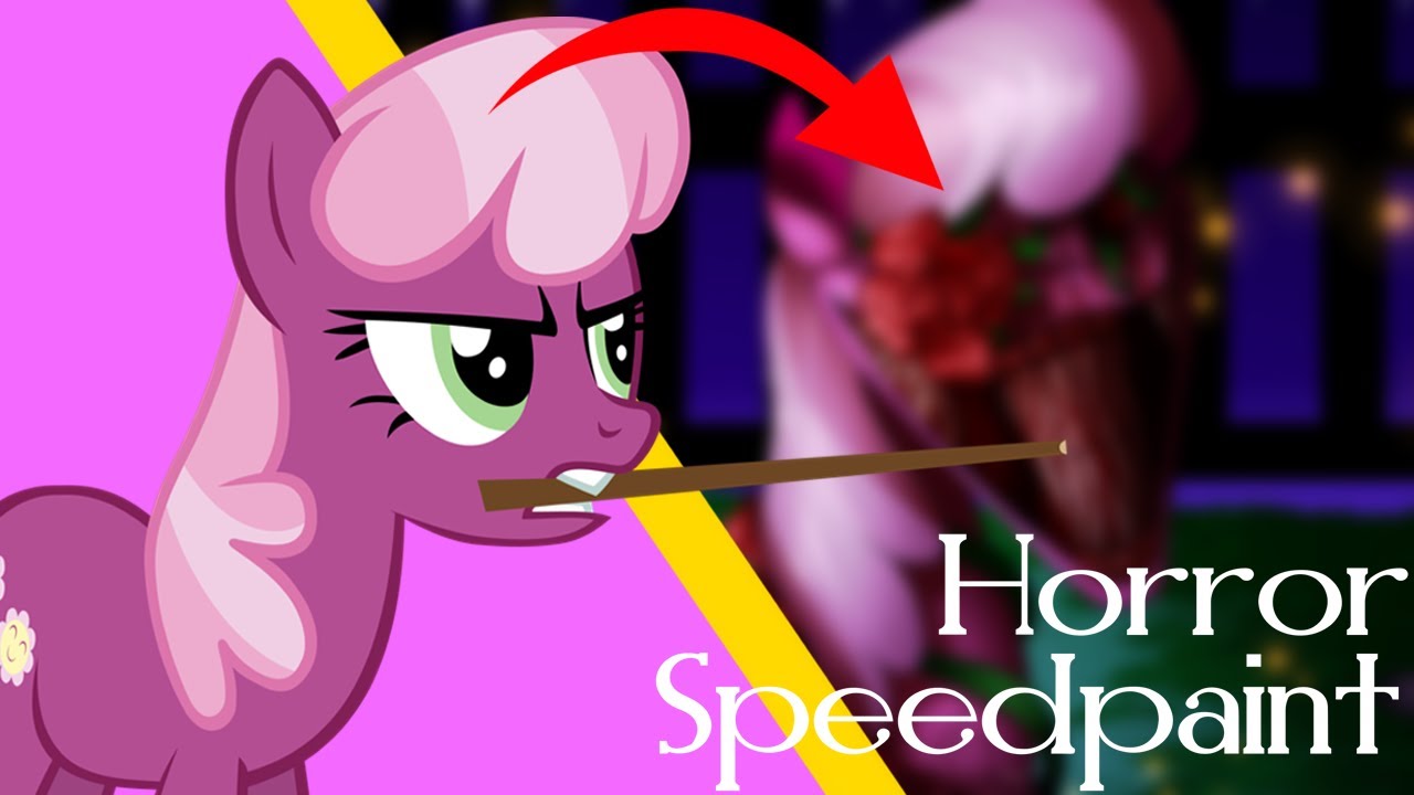 Cheerilee's Garden (PLANT GROWTH) | My Little Pony HORROR Speedpaint