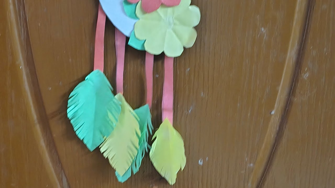 Wall hanging craft idea 