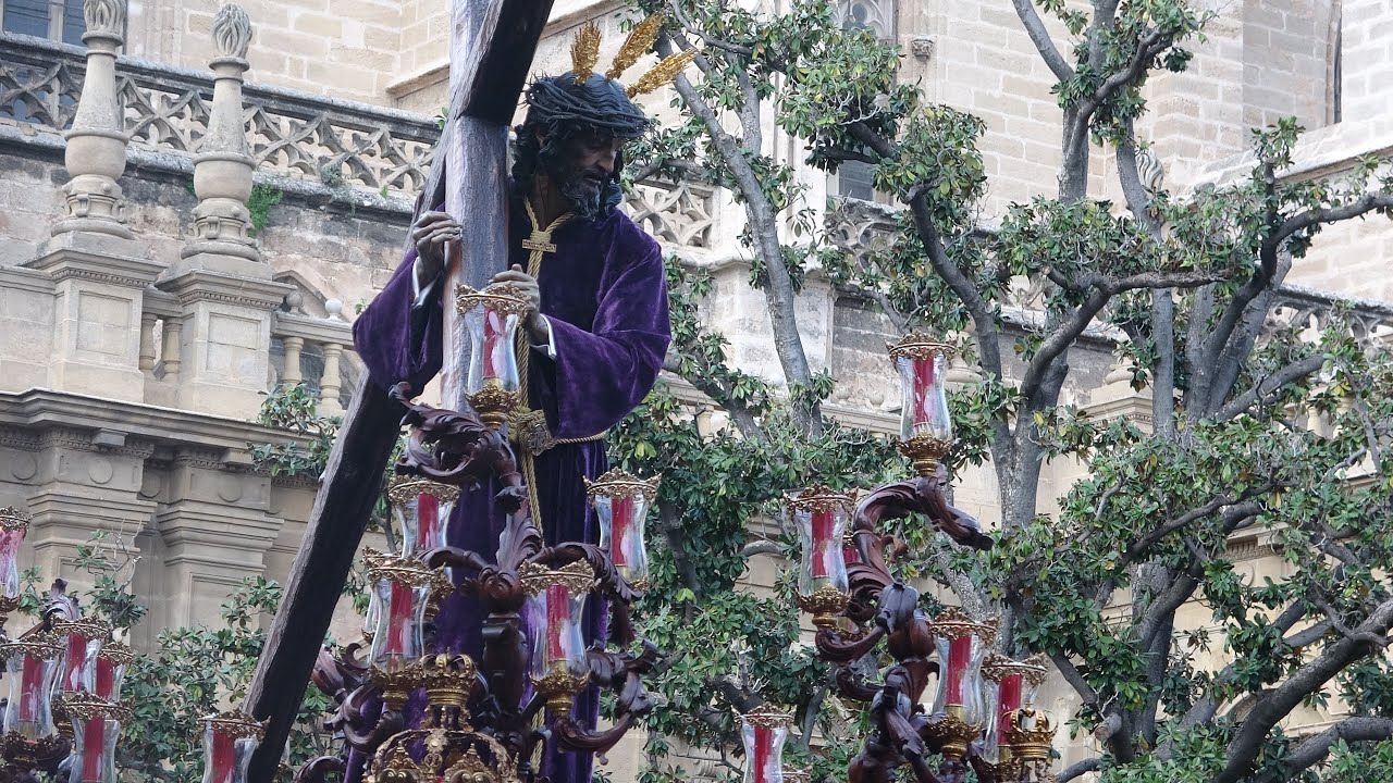 4K - NAZARENO DEL CERRO DEL ÁGUILA 2024 SEMANA SANTA DE SEVILLA BCT NAZARENO DE HUELVA