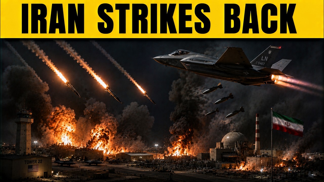 Iran HAMMERS U.S. Troops With Missiles Then Nuke Site BOMBED