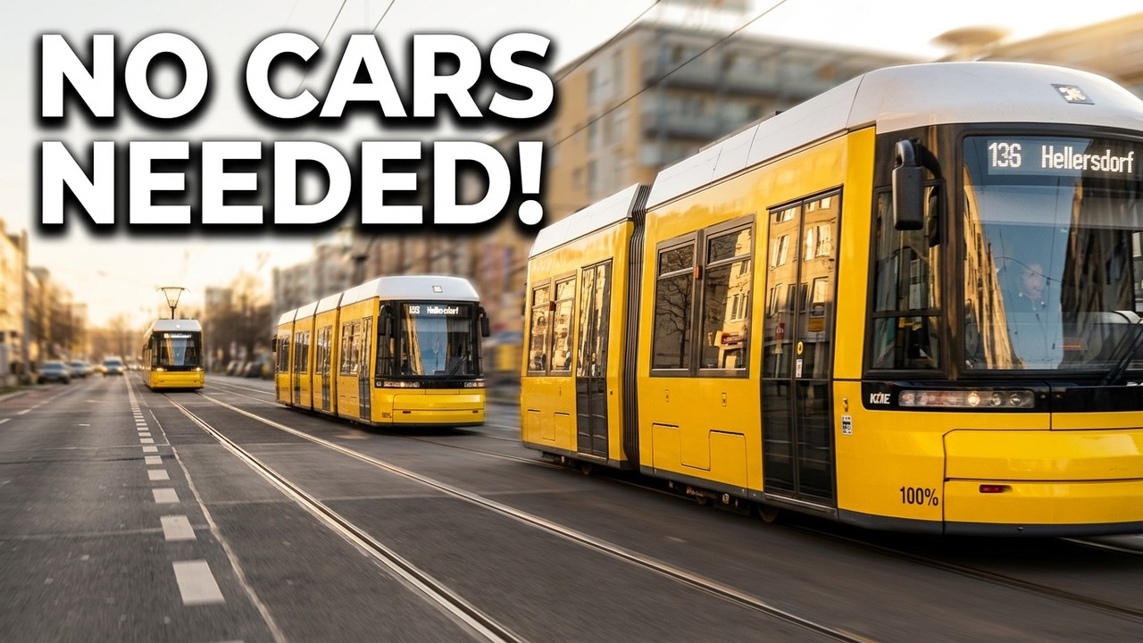 Berlin Tram Ride 🇩🇪 | Hellersdorf Public Transport Experience