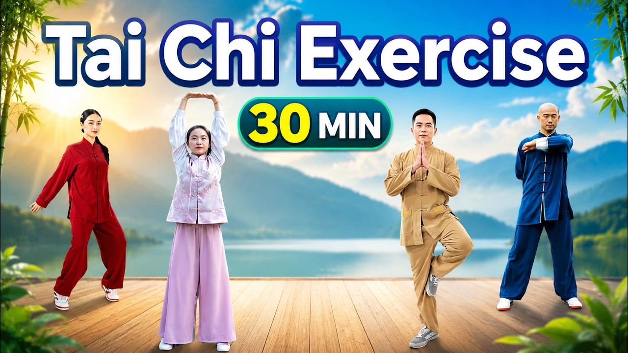 Senior-Friendly Full Body Tai Chi Workout | 30-Minute Gentle Exercise